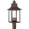 Quoizel Chancellor Outdoor Post Lantern CCR9010CU - alternate 2